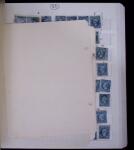 1853-62, Un classeur avec variétés sur le numéro
