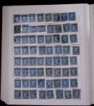 1853-62, Un classeur avec variétés sur le numéro