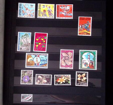 1970-1980, Début de collection de timbres neufs des