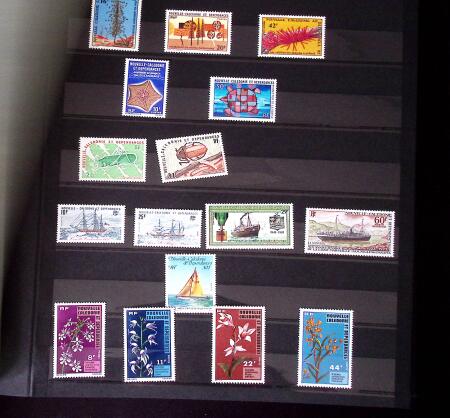 1970-1980, Début de collection de timbres neufs des