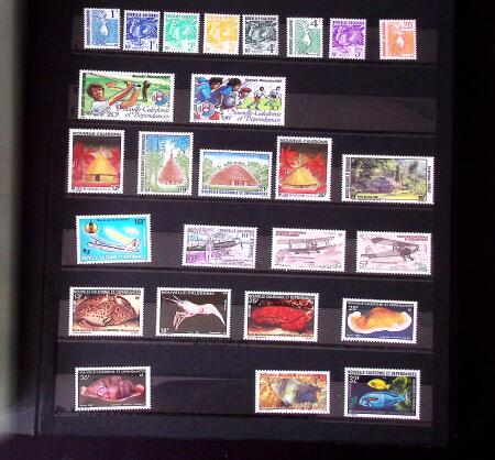1970-1980, Début de collection de timbres neufs des