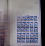 1972-1982, +100 complete mnh sheets of MOROCCO showing