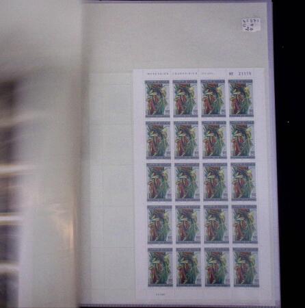 1972-1982, +100 complete mnh sheets of MOROCCO showing