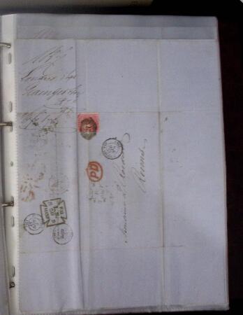 1820-1867, Archive of +480 covers to the Champagne