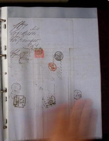1820-1867, Archive of +480 covers to the Champagne