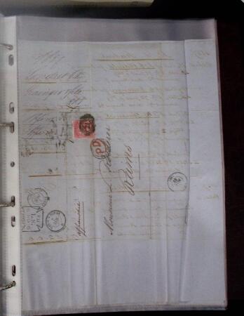 1820-1867, Archive of +480 covers to the Champagne