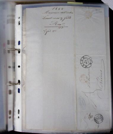 1820-1867, Archive of +480 covers to the Champagne