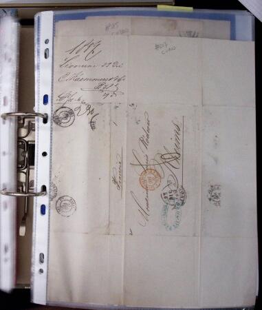 1820-1867, Archive of +480 covers to the Champagne