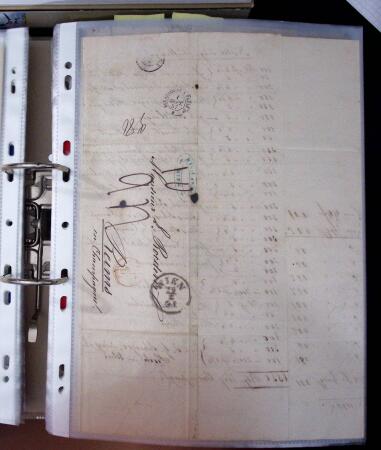 1820-1867, Archive of +480 covers to the Champagne