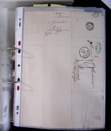 1820-1867, Archive of +480 covers to the Champagne