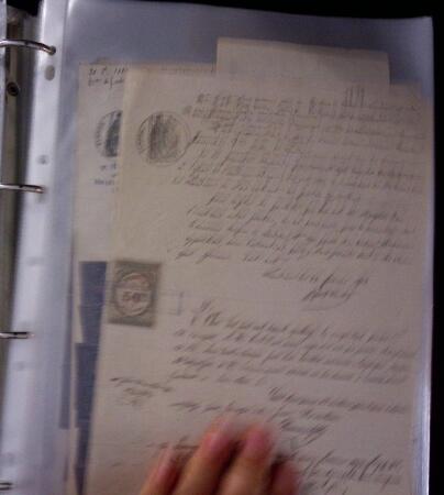 1583-1961, Joli ensemble de documents fiscaux classés