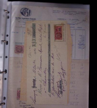1583-1961, Joli ensemble de documents fiscaux classés