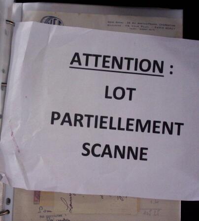 1583-1961, Joli ensemble de documents fiscaux classés