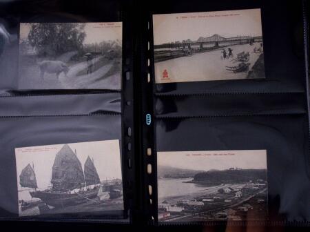 1890-1930, Joli groupe sur l'Indochine dont 38 CPA
