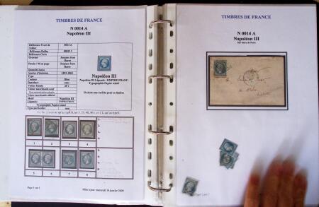 1849-1960, Début de collection dont n°1 signé A.Brun,