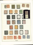 1853-1840, Collection de timbres neufs de France en