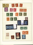 1853-1840, Collection de timbres neufs de France en