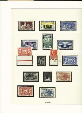 1853-1840, Collection de timbres neufs de France en