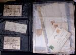 1765-1860 Lot de lettres prephila avec belle selection
