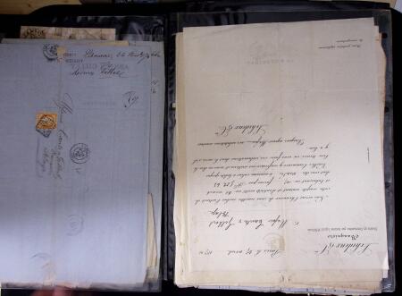 1765-1860 Lot de lettres prephila avec belle selection