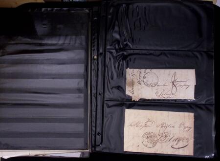 1765-1860 Lot de lettres prephila avec belle selection