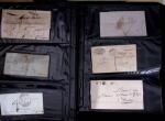 1765-1860 Lot de lettres prephila avec belle selection
