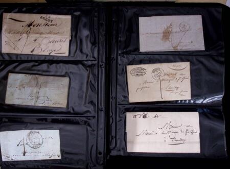 1765-1860 Lot de lettres prephila avec belle selection