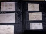 1765-1860 Lot de lettres prephila avec belle selection