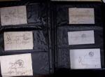 1765-1860 Lot de lettres prephila avec belle selection