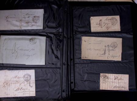 1765-1860 Lot de lettres prephila avec belle selection