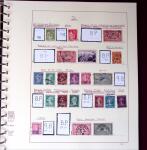 1900-1940, Collection de centaines de PERFORES de France