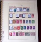 1900-1940, Collection de centaines de PERFORES de France