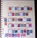 1900-1940, Collection de centaines de PERFORES de France