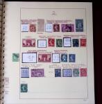 1900-1940, Collection de centaines de PERFORES de France