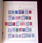 1900-1940, Collection de centaines de PERFORES de France