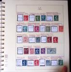 1900-1940, Collection de centaines de PERFORES de France