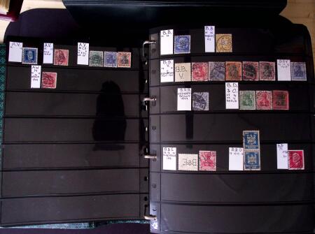 1900-1940, Collection de centaines de PERFORES de France