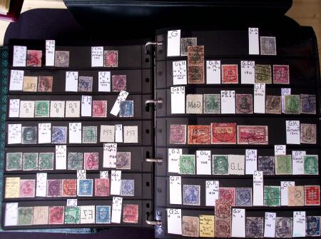 1900-1940, Collection de centaines de PERFORES de France