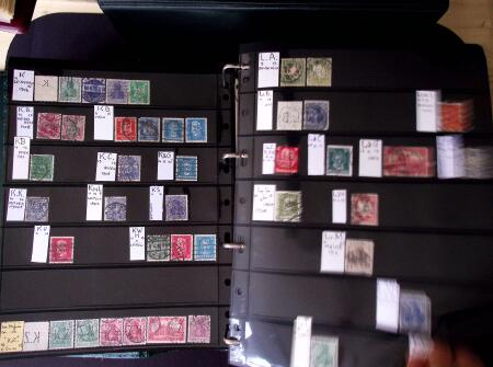 1900-1940, Collection de centaines de PERFORES de France