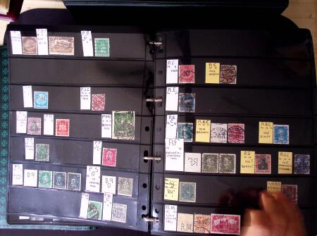 1900-1940, Collection de centaines de PERFORES de France