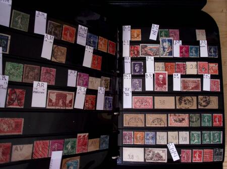 1900-1940, Collection de centaines de PERFORES de France