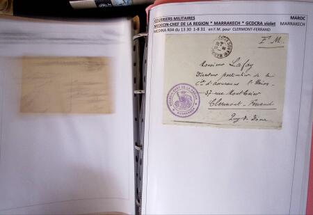 1939-1945, Collection de lettres sur la Guerre montées