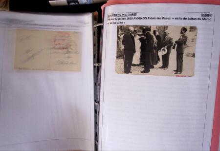 1939-1945, Collection de lettres sur la Guerre montées