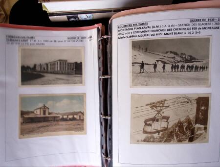 1939-1945, Collection de lettres sur la Guerre montées