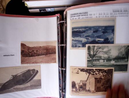 1939-1945, Collection de lettres sur la Guerre montées