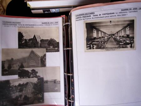 1939-1945, Collection de lettres sur la Guerre montées