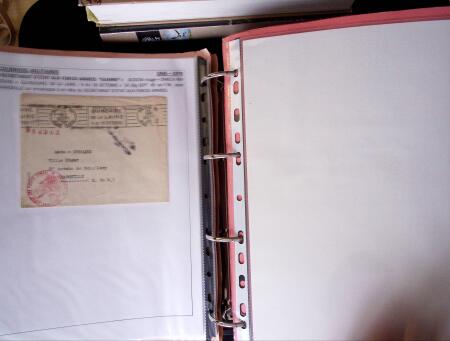 1939-1945, Collection de lettres sur la Guerre montées