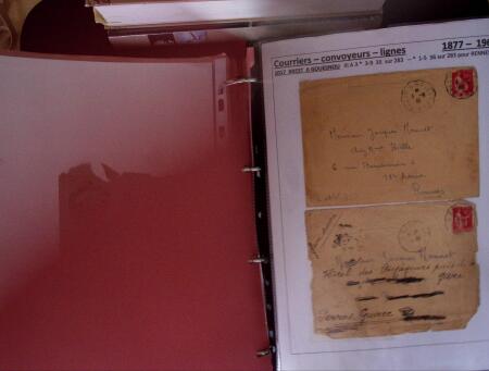 1939-1945, Collection de lettres sur la Guerre montées