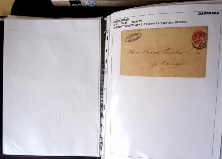 1886-1953, Collection de +190 lettres avec timbres
