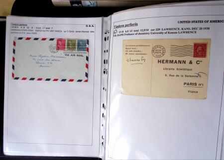 1886-1953, Collection de +190 lettres avec timbres